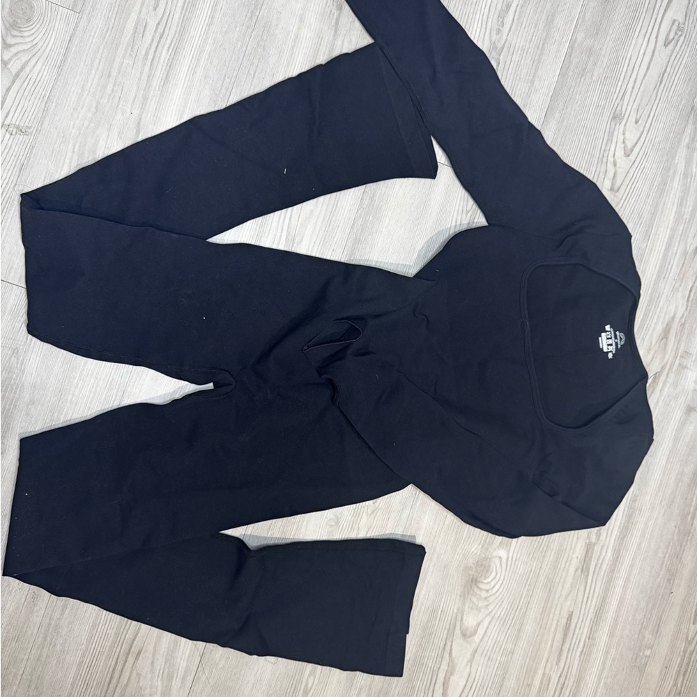 Black Long Sleeve Bodysuit